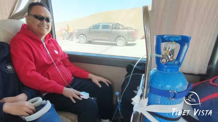 Tibetan tour bus