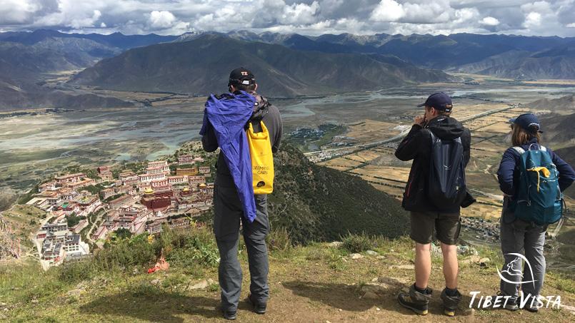 capture stunning ganden monastery