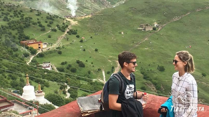 explore cliff-hanging drak yerpa monastery