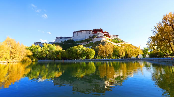 Potala Palace in Lhasa, Tibet