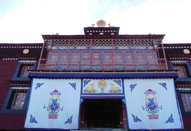 Yangpachen Monastery, the ending place of Tsurphu to Yangpachen trekking route