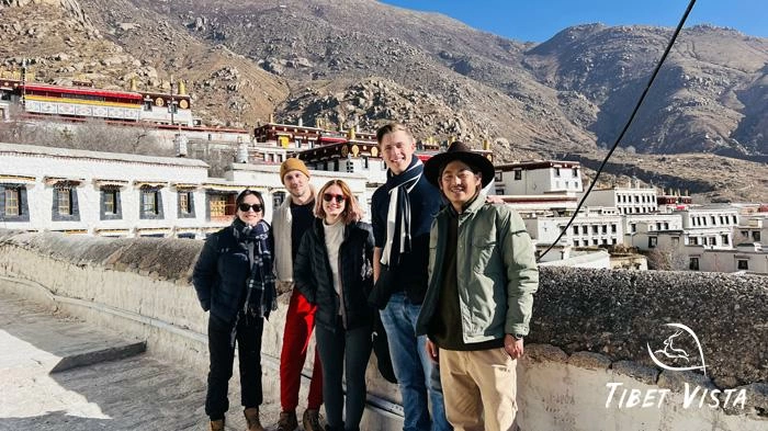 explore the gigantic Drepung Monastery