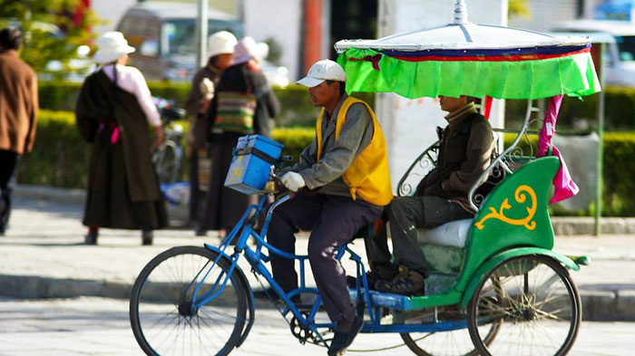 Tibetan tricycle