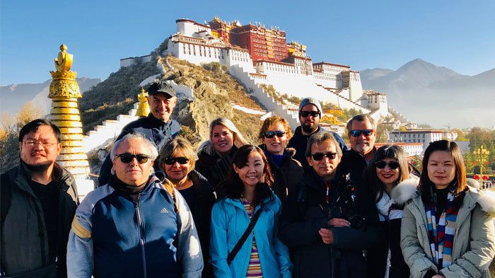 Potala Palace in Lhasa