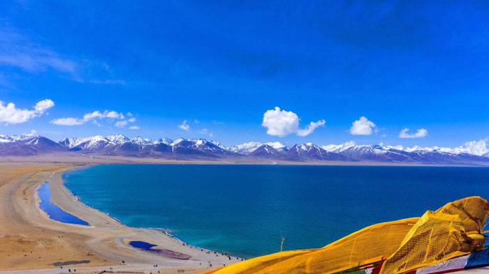 Namtso Lake, one of the holiest lakes in Tibet
