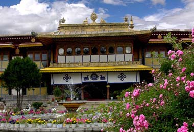 Norbulingka - the Summer Palace of  Dalai Lama