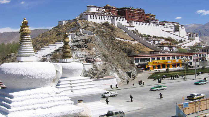 Potala Palace in Winter
