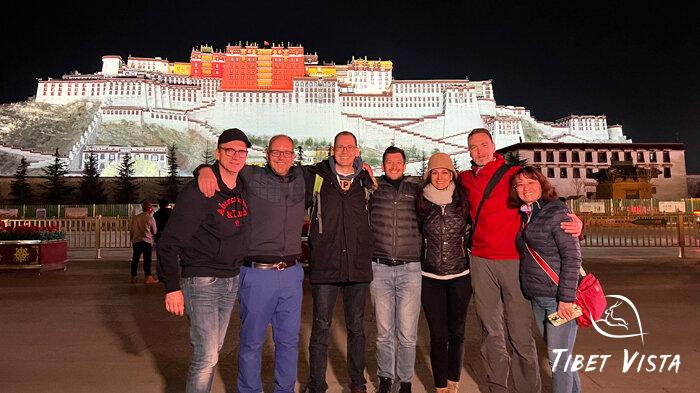 Potala Palace Night View