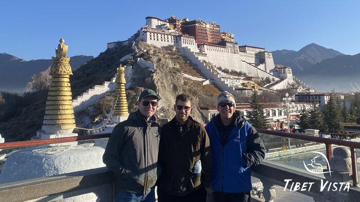 Potala Palace View from Yaowangshan