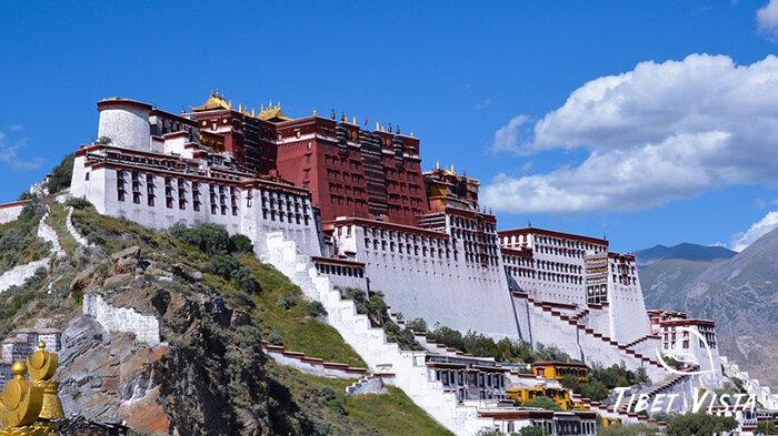 The Red and White Palaces of Potala