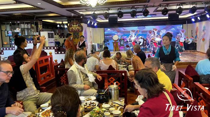 Enjoy traditional Tibetan music and dance in Langma Hall