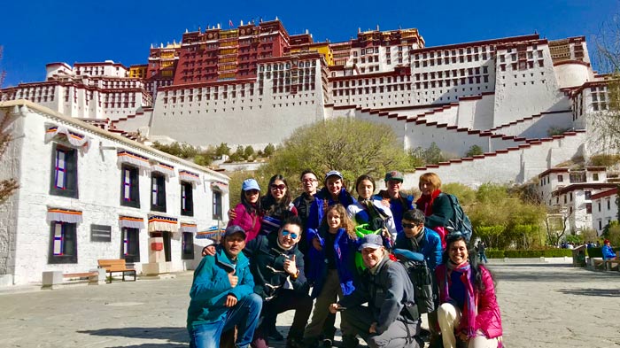 Visit Potala Palace, Lhasa