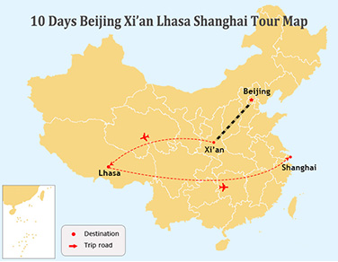 10 Days Images of Tibet and China Tour