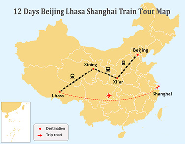12 Days China Golden Triangle Tour with Tibet Discovery 