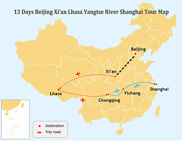 13 Days All Around China and Tibet Discovery Tour