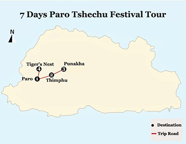 7 Days Paro Tshechu Festival Tour