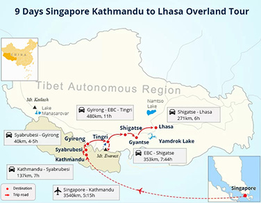 9-Days-Singapore-Kathmandu-to-Lhasa-Overland-Tour