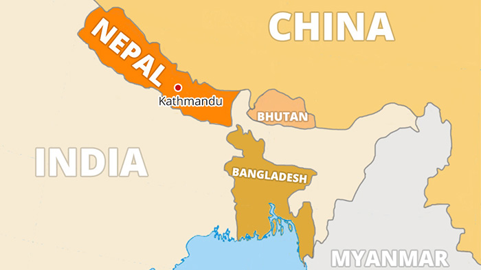 where is kathmandu on a world map Where Is Nepal Located On Map Nepal Map In Asia And World where is kathmandu on a world map