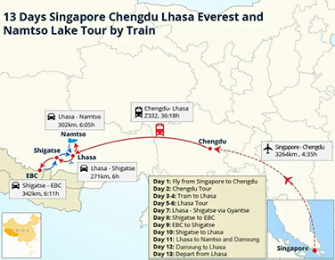 13-Days-Singapore-Chengdu-Lhasa-Everest-and-Namtso-Lake-Tour-by-Train