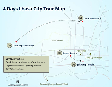 4 Days Private Tour of Holy Lhasa City