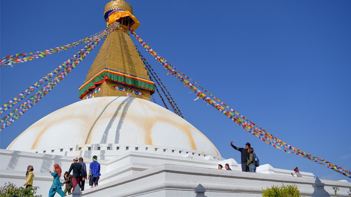 Swayambhunath Temple in Nepal