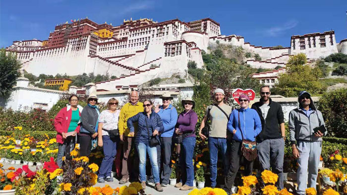 Potala Palace in Lhasa