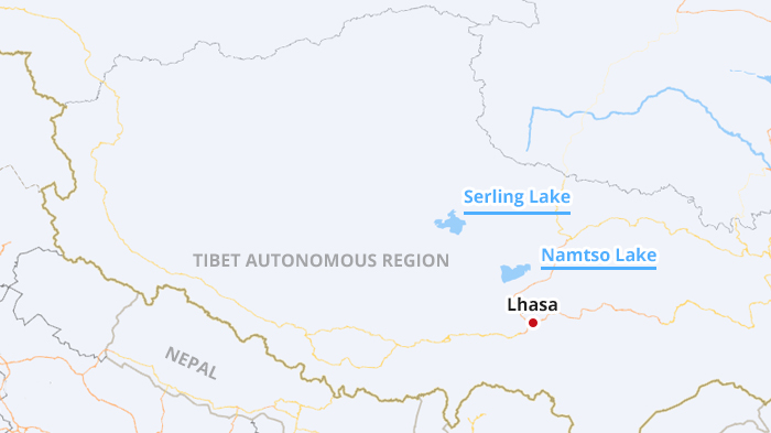 Tibet Second Largest Lake Namtso