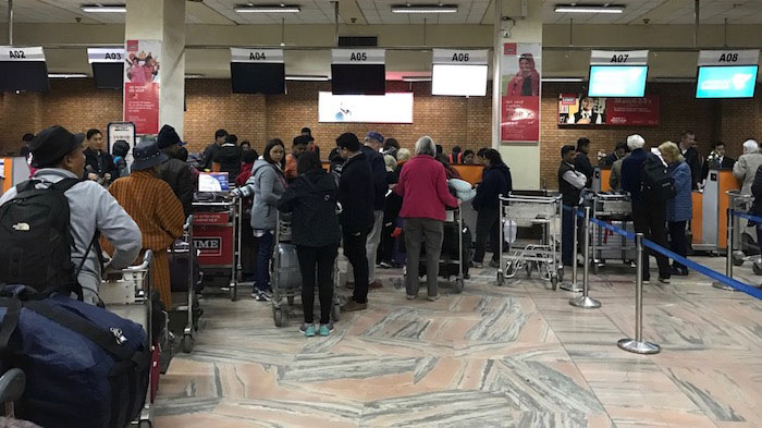 Kathmandu Airport check-in