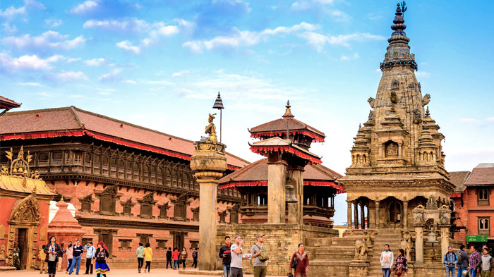 Bhaktapur Durbar Square is the widest and most tranquil