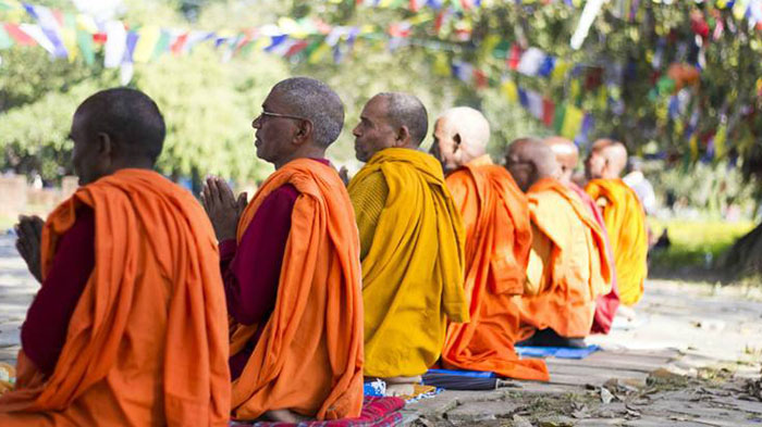 Monks in Lambini