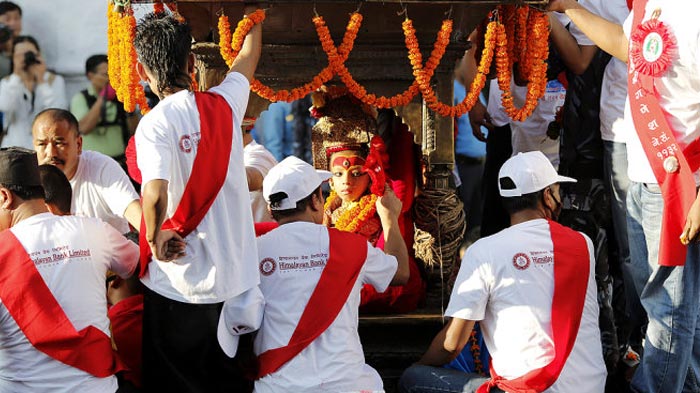 Kumari chariot procession