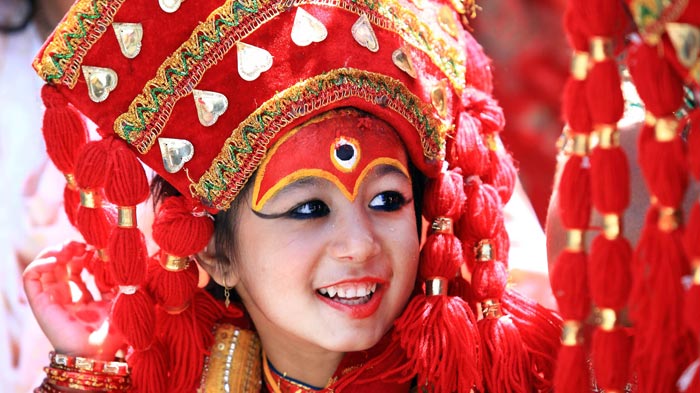 Kathmandu's living goddess