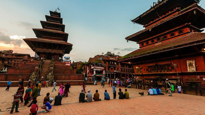 Nyatapola Temple, one of the tallest buildings in the Kathmandu Valley