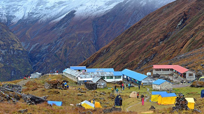 Annapurna Region in summer