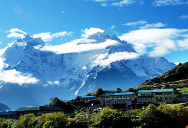 Thamserku is a mountain in the Himalayas of eastern Nepal. 