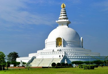 Beautiful Maya Devi Temple is the most important temple in Lumbini.