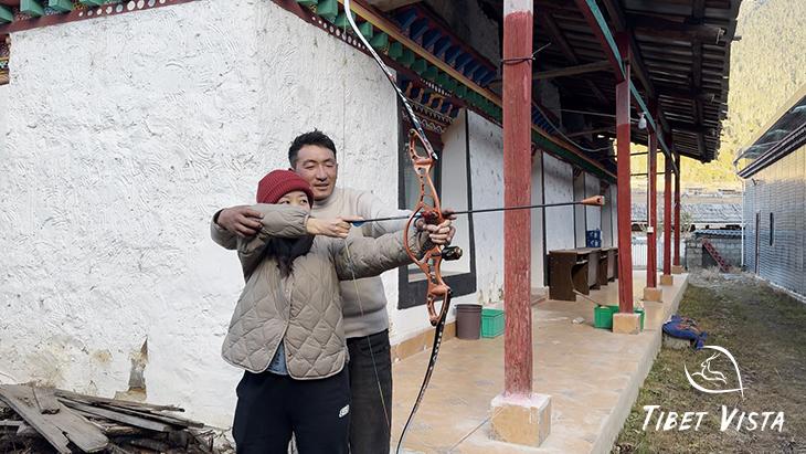Experience Traditional Tibetan Archery