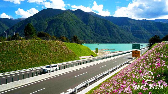 Nyingchi to Lhasa Highway View