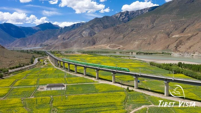 The High-Speed train from Lhasa to Nyingchi