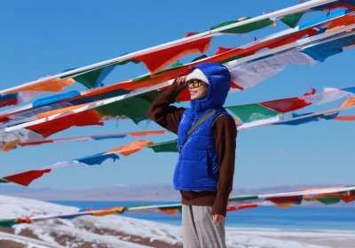 Traveler photo: In the winter sunlight, Namtso Lake presents a different kind of beauty. (April 2024)