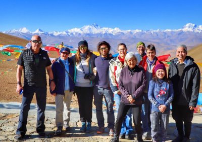 Traveler photo: We got a panorama view of the Himalayas from Gawula Pass. (April 2024)