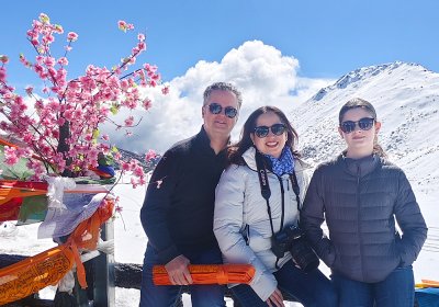 Traveler photo: Visiting Nyingchi in April, with occasional snowfall at the mountain passes, adds an extra layer of excitement to your Eastern Tibet tour. (April 2026)	