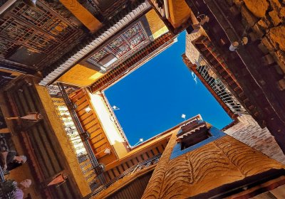 Traveler photo: See the blue sky from a unique perspective over the temples of Lhasa. (April 2025)