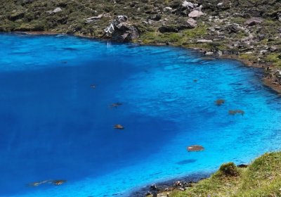 Traveler photo: Tibet's sacred lakes glow with clear blue waters—one of the purest sights on the plateau. (August 2026)