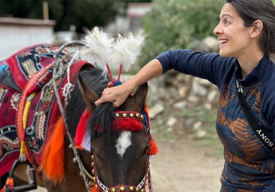 Traveler photo: Exploring the outskirts of Lhasa on horseback is also great fun. (August 2025)
