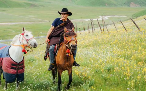 Traveler photo: Enjoy a horse-riding experience during your Tibet tour - it’s great fun! (August 2025)