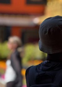 Traveler photo: Our beloved guest explores Jokhang Temple, the spiritual heart of Tibet. (August 2025)
