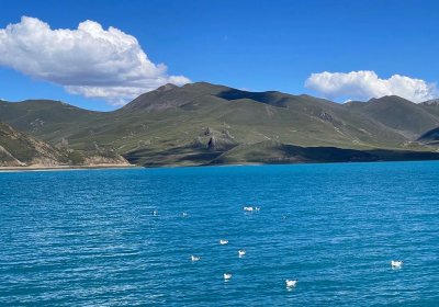 Traveler photo: Tibet's lakes shine with pristine blue, like pieces of sky fallen to earth. (August 2025)
