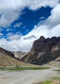 Traveler photo: Mount Kailash shines with sacred radiance under the summer sun in August. (August 2025)