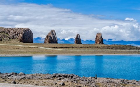Traveler photo: Breathtaking scenery of Namtso Lake from its northern shore. (August 2026)